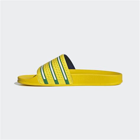 adidas slippers oranje zwart|adidas club slippers.